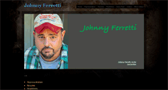 Desktop Screenshot of johnnyferretti.com
